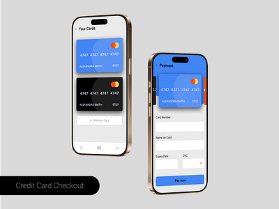 Credit Card Checkout bank card design credit card credit card checkout ui