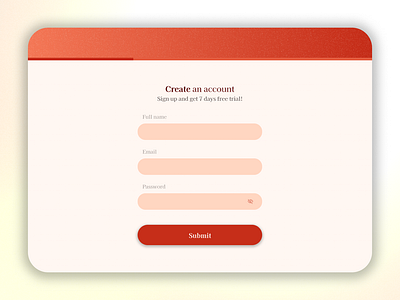 Subscribe form concept dailyui dailyuichallenge design ui ux