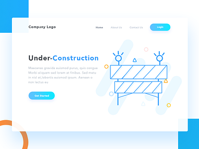 Under-Construction arslan construction illustration landing page pakistan under web