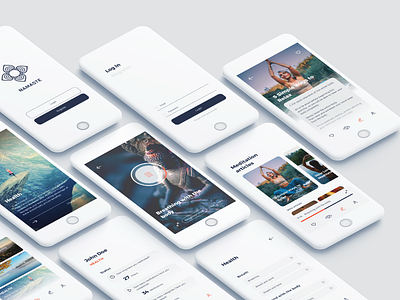 Namaste - Meditation App app design ios iphone8 iphonex mobile sketch ui ux