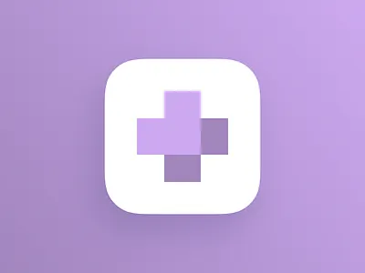 ClinOps App Icon app branding emblem healthcare icon identity ios ipad logo logotype mark medical