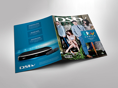 DSTV Magazine ads design utv magazine tv