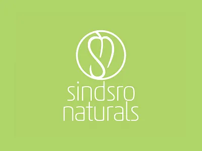 Sindsro Naturals Logo - Cosmetics beauty cosmetics logo health heart icon leaf logo design monogram natural cosmetics skincare logo
