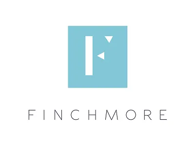 Finchmore Logo elegant logo f house ware logo interior design interior logo letter f logo design monogram negative space
