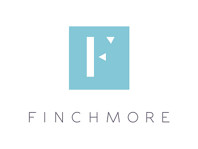 Finchmore Logo elegant logo f house ware logo interior design interior logo letter f logo design monogram negative space