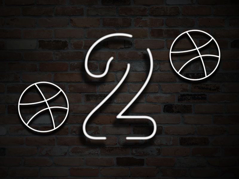 Double Dribbble candidates dribbble invite invites two