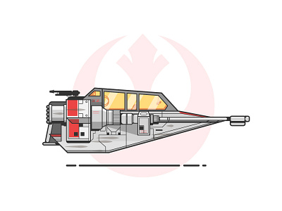Snow Speeder rebel ship snow snow speeder space speeder star wars