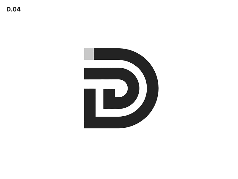 Animated D animated d animated type animation d lettering logo type