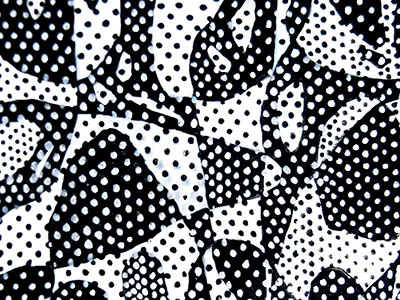 SNOW black and white bw dots hand drawn illustration lines markers negative space pattern snow stones