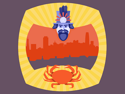 Emperor Norton crab dungeness emperor illustrator norton sanfrancisco