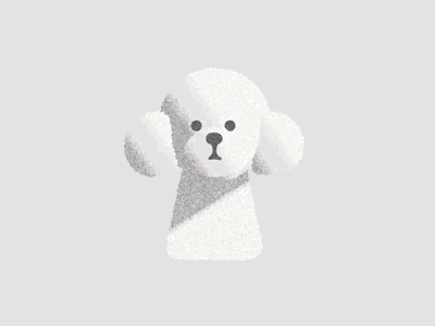 Sniff sniff animation dog drawing gif graphic grey illustration illustrations motion white
