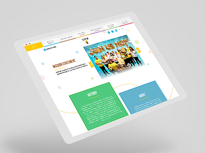 New WebSite Ican-b children design development guatemala interface ui ux web webdesign website