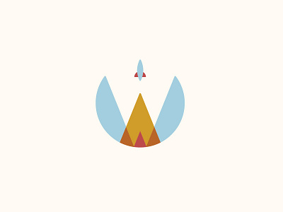 Blast Off blast off icon logo rocket take off w