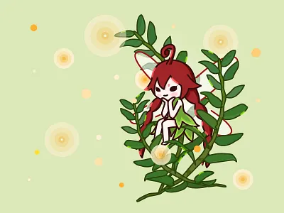 An interesting experiment 2d green illustration interesting