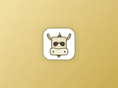 Fabulous Yak android app brown cool cow fabulous icon sunglasses yak