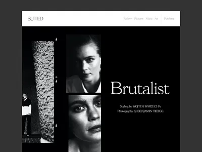 Editorial Layout Design cover editorial layout suited magazine