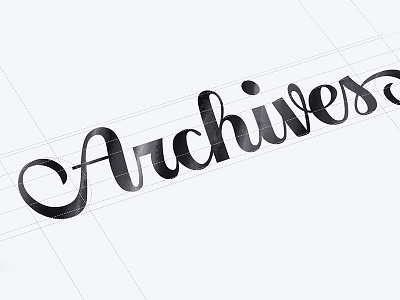 Archives Type Grid archives exercise grid script typography