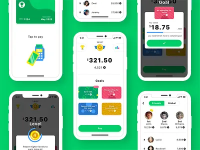 Banking for Teenager banking bubbly fun gaming goals iphone x leaderboards level pos social teen up