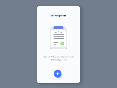 Matters page app interface ui design