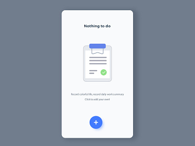 Matters page app interface ui design