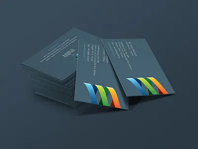 Resultify branding business card logo