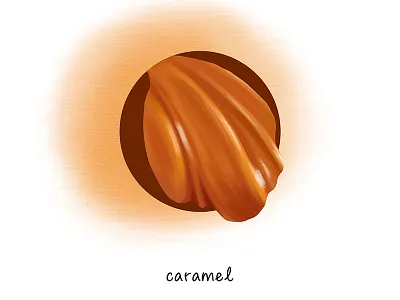 Which Is Your Flavor-Caramel bread butter candy caramel chocolate flavor sugar sweets