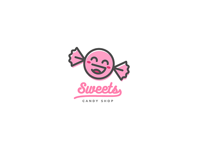 Thirty Logos #11 - Sweets (Candy Store) brand branding candy challenge design graphic logo logofolio logos store sweets thirty