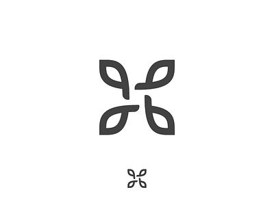 Leaf + Drone concept design h infinity leaf lettermark logo loop mark monogram symbol tsverava