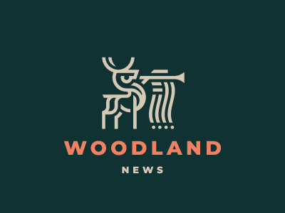 Woodland deer logo news