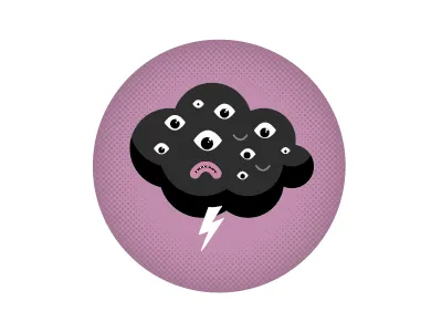 Mood Cloud 01 buttons digital illustration mood