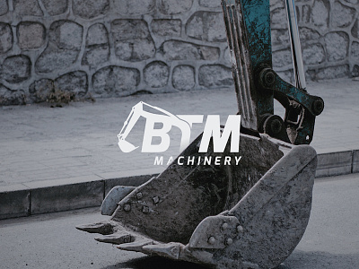 BTM Machinery brand identity branding construction corporate design graphic design identity logo simple