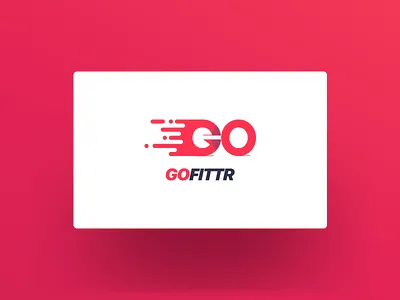 Gofittr application logo branding fitness