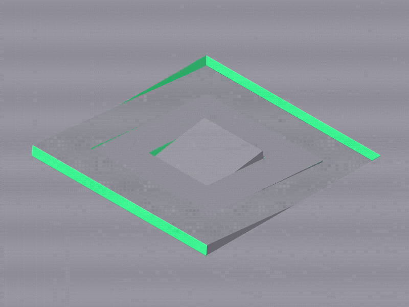 Wobble 3d animation css loop