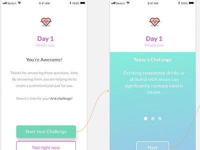 iOS App Early Prototype app design product design startup ui ux web apps