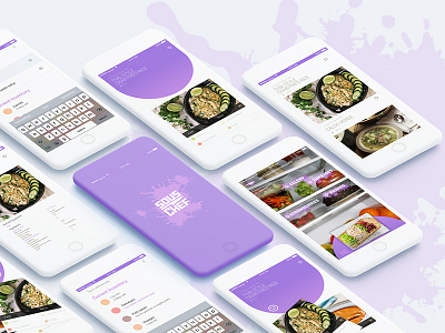 Sous Chef Mockups V1 apps cooking photoshop sketch ui ux