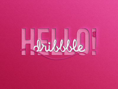 Hello Dribbble! hello dribbble