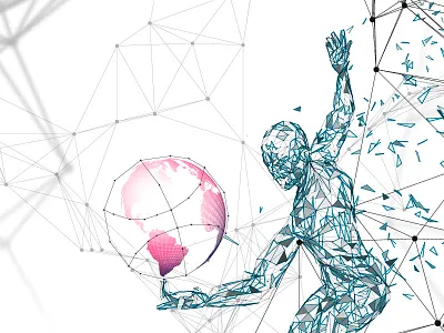 Artificial intelligence concept artificial big data cyborg digital future futuristic hi human intelligence robot tech technology