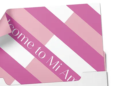 Mi amor brand branding design graphic icon identity logo stationery