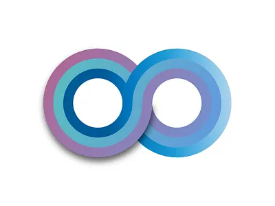 Color Infinity blues color palette colors gradient illustrator infinity palette