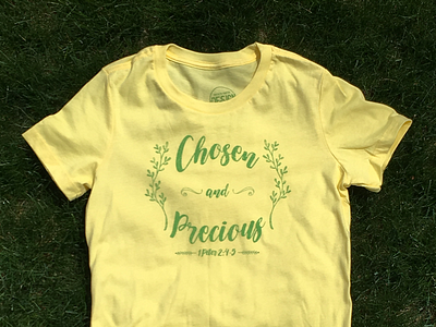 Chosen & Precious apparel bible christian faith god jesus t shirt tank top