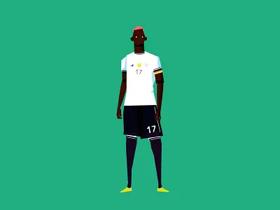 ...footballer... black character design doodle illustration illustrator pink vector