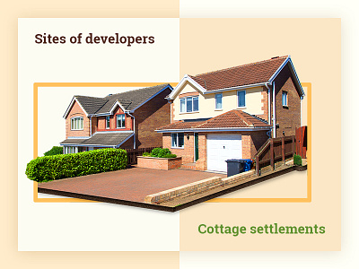 Sites of developers cottage settlements cottage settlements