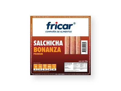 Fricar cold meat food ham meat packaging sausages