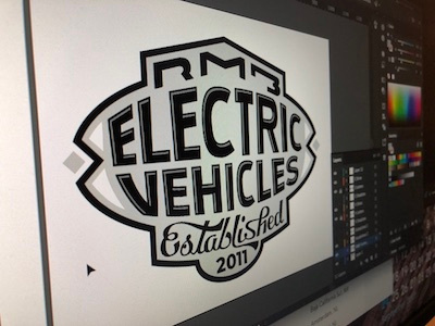 Logo Badge badge electric vehicles established logo rmb