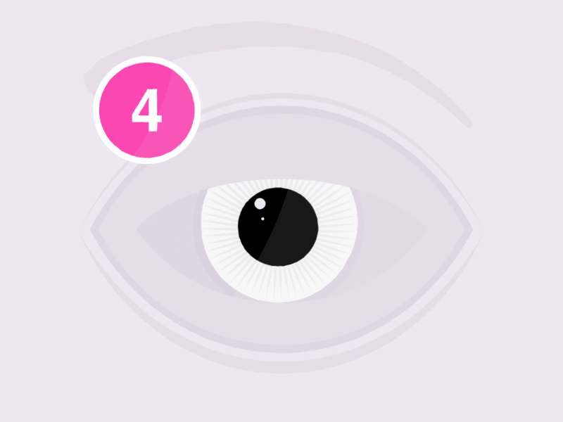 4x Dribbble Invites 2d 4x animation dirbbble eye gif invite invites loop