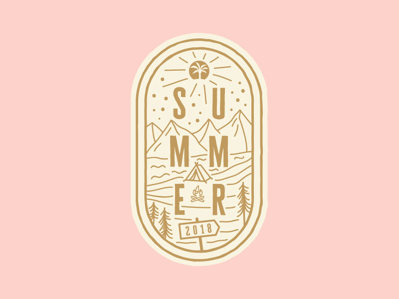 Example of Summer Camp Badge