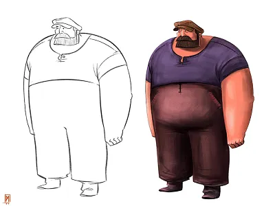 Bigjo art character design concept art design digital art illustration