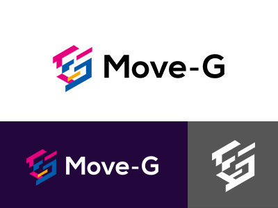 Move-G 2 collection colorful g identity logo minimal move smbolmark