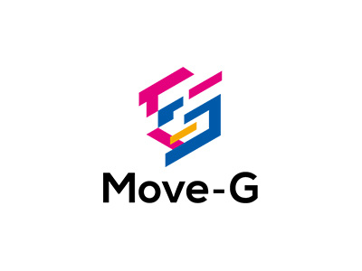 Move-G collection colorful g identity logo minimal move smbolmark