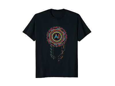 AI Artificial Intelligence T-Shirt ai artificial artificial design intelligence